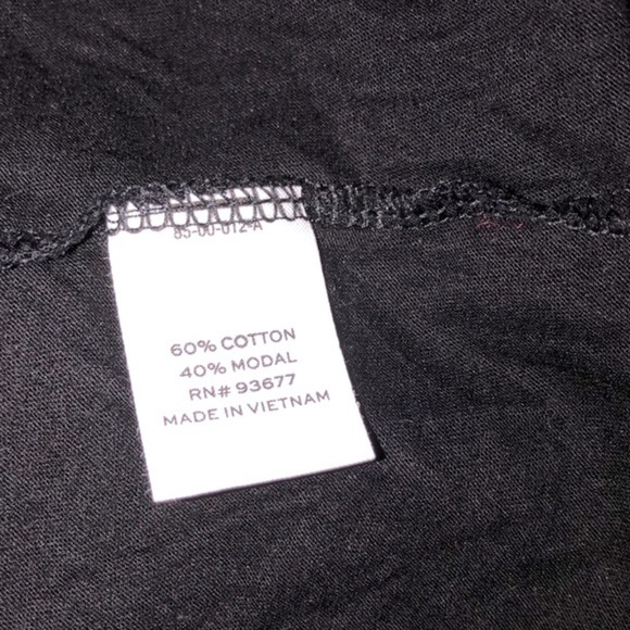 Stylus black knit turtleneck top size large - Picture 5 of 6